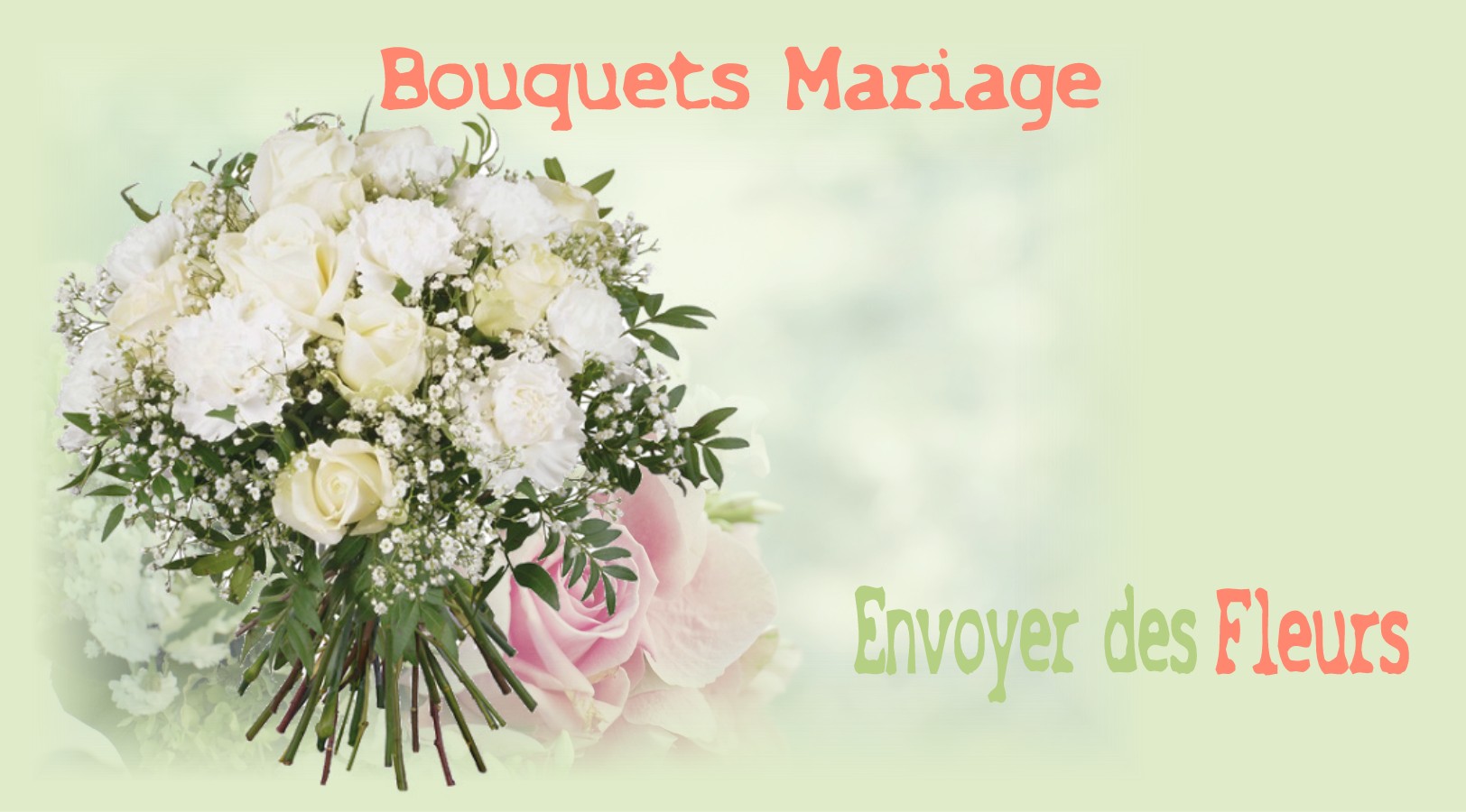 Bouquet de mariage à faire livrer à Mercuer
